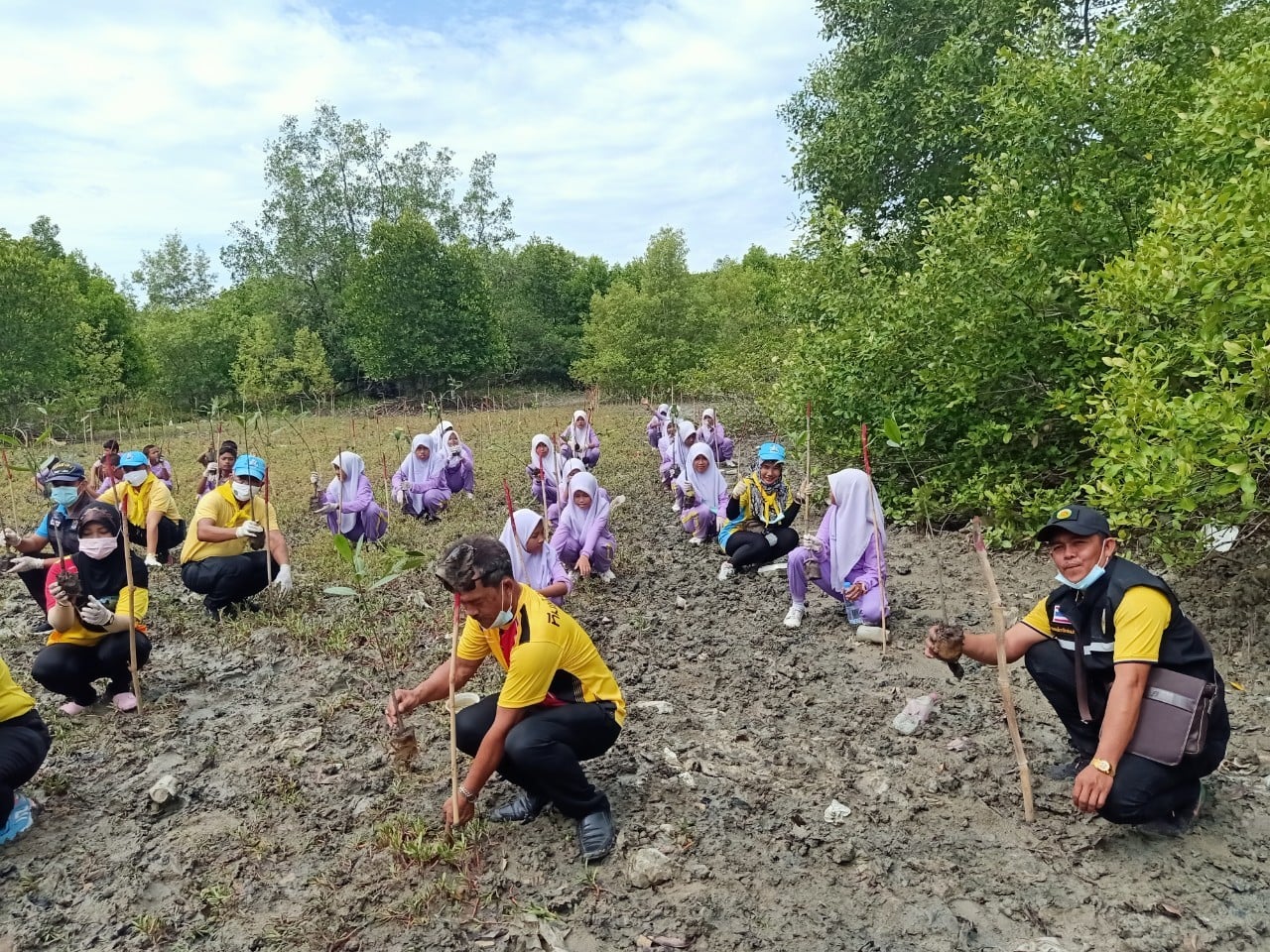 โครงการตำมะลังรักษ์สะอาด ปีงบประมาณ 2564 โดยมี กิจกรรม Big cleaning day 